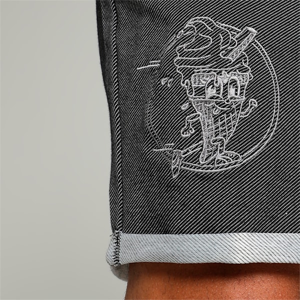Classics Graphic Men's Relaxed Fit 7" Shorts, PUMA Black, extralarge-IND